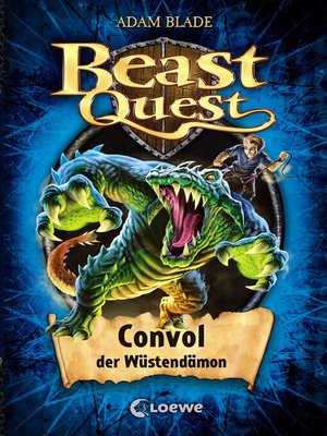 cover image of Beast Quest (Band 37)--Convol, der Wüstendämon